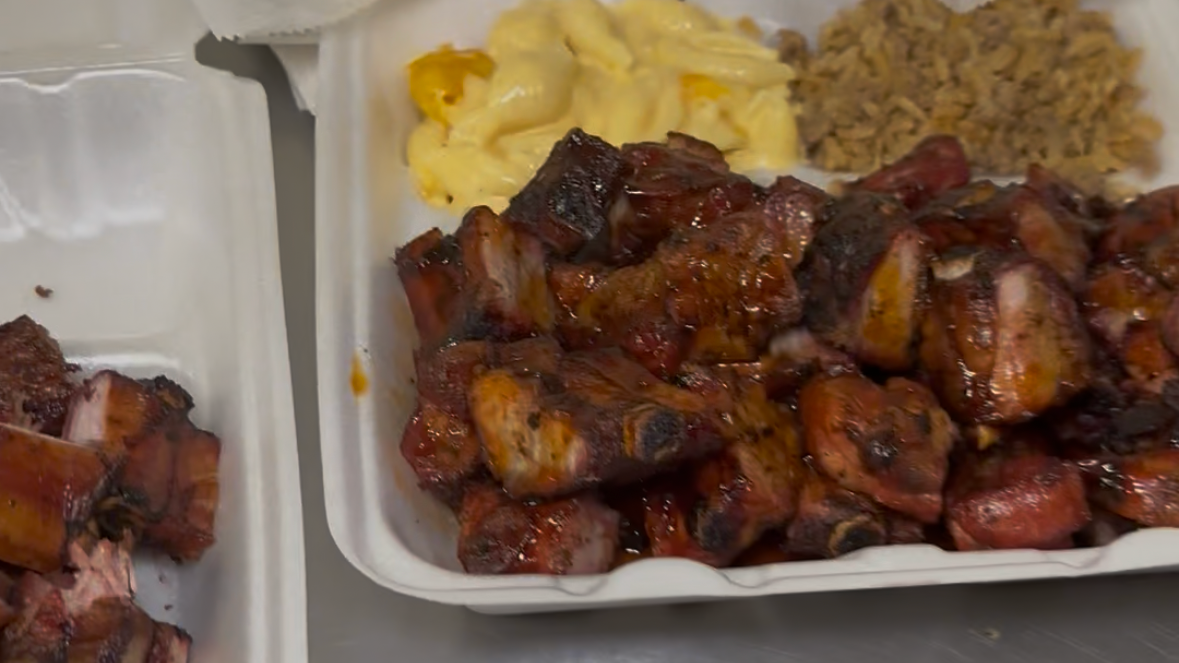 Big Smoke BBQ Rib Tip Platter